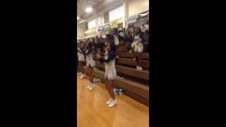 Githens Middle School Cheerleaders quotSet it upquot [upl. by Laro]