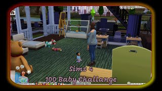 New Day New Problems  Sims 4 100BabyChallange [upl. by Ainezey248]