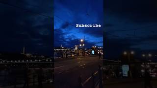 Budapest Hungary night view Europe subscribe travelvlog vice night view [upl. by Isnan]