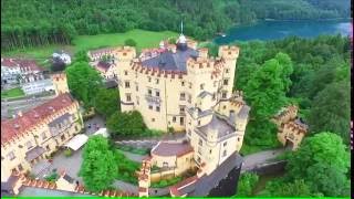 Schloss Hohenschwangau Castle Bavaria HD 4K  06 2016 [upl. by Notxarb]