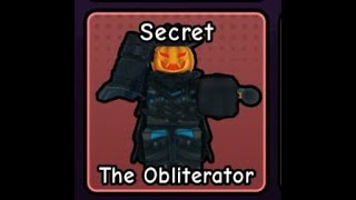 The Obliterator Showcase  Roblox Drones defense [upl. by Arraik974]