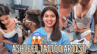 Ashleel Tattoo Artist from Instagram is Viral now  Saloniyaapa [upl. by Thaine]