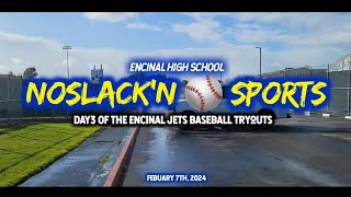 Day3 Of The Encinal Jets Baseball Tryouts [upl. by Yoong]