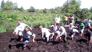 Bog jumping at Causey Farm [upl. by Hulburt63]