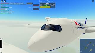 EMERGENCY ON FLIGHT Roblox GVCN PTFS RP [upl. by Hgiel]