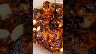 These chicken thighs were a hit momofuku subscribe foodie chicken bbq like koreanbbq [upl. by Namrac]