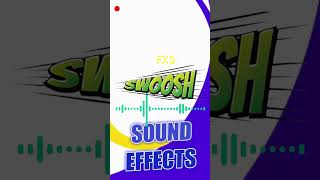 Swipe Swoosh Transition Sound Effect  Sound Effects  SoundFXscom [upl. by Ruddie196]