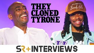 They Cloned Tyrone Director amp Producer On Helming A StarStudded SciFi Cast [upl. by Nyladnewg964]