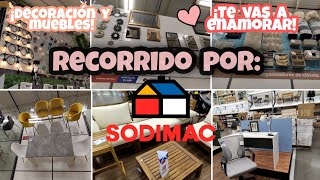 Recorrido en SODIMAC Decoración Muebles y Todo para tu Hogar ¡Te va a Encantar esta Tienda [upl. by Norreht]