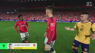 EAFC 24  Seasons Div 2  Man Utd vs Roma  Goalfest in a Must Win Match [upl. by Enellek]