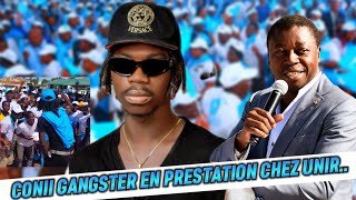 CONII GANGSTER VALIDÉ PAR FAURE GNASSIMGBE UNIR 😂 video prestation campagne [upl. by Zebulen]