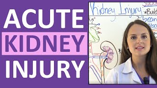 Acute Kidney Injury Acute Renal Failure Nursing NCLEX Review Management Stages Pathophysiology [upl. by Akina]