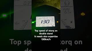 Top speed of ntorq race xp 130 kmh [upl. by Eliathan]