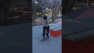 El No Comply 180 más alto que hice 🛹🤠 skateboarding shorts skate [upl. by Victorie]