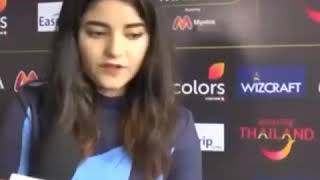 Zaira wasim Interview Thailand 2018 [upl. by Ethbinium923]