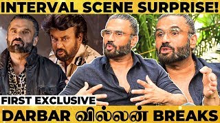 DARBAR Climax Fight Scene Making  Suniel Shetty Reveals Unheard Secrets SUPER EXCLUSIVE INTERVIEW [upl. by Flower]