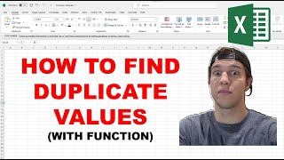 How to Find Duplicates in Excel  UNIQUE Function [upl. by Rochkind]