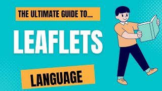 How to write a leaflet for English Language paper 1 Question 5 [upl. by Ahsemot456]