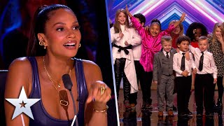 Cheeky funny and totally ADORABLE Britains Got Talent nativity  Auditions  BGT 2022 [upl. by Gildus]