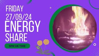 432hz Energy Share Fire Place Mabon celebration [upl. by Itnaihc]