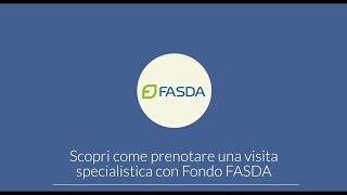 Scopri come prenotare una visita specialistica con Fondo FASDA [upl. by Aubry]