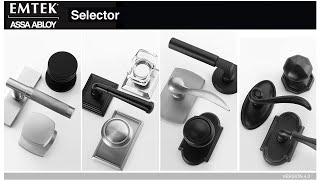 Emtek Product Selector by KnobNerd [upl. by Kalli]