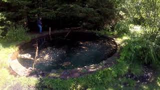 Torwood Castle and Blue Pool [upl. by Olecram]