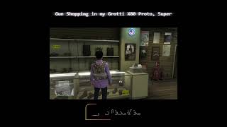 GTA 5 Gun Shopping in my Grotti X80 Proto Super gta gta5 shorts viral [upl. by Eilahtan]