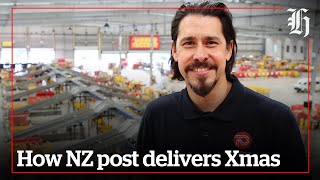 How NZ Post handles a 15 million package Christmas rush  nzheraldconz [upl. by Oned]