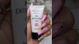 How to Use Makartts Dual Forms with Polygel 💅 [upl. by Bowlds188]