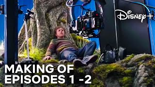 Percy Jackson and the Olympians Behind The Scenes Moments with Walker Scobell Episodes 1  2 [upl. by Namyac]