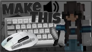 Bed Wars WITH mouse sound with Motion Blur and badlion cilent [upl. by Aw]