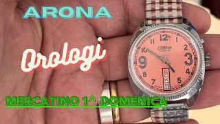 MERCATINO DI ARONA OROLOGI E NON SOLO [upl. by Medlin]