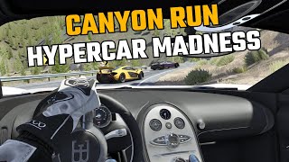 ONBOARD Hypercars Take On the LA Canyons  Assetto Corsa [upl. by Sterner]