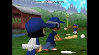 Backyard Baseball 2005 Season Playthrough Year 2 Part 210 Postseason NLCS Game 2 15 [upl. by Grimbald]