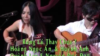 Rừng Lá Thay Chưa  Quỳnh Lan amp Nguyễn Đức Đạt In Live show of Mien Du Dalat [upl. by Sirtemed]