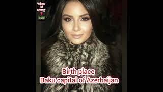 Aysel Teymurzadeh Short Biography  Volcano of Beauty [upl. by Suoinuj775]