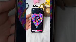 TUTORIAL Love letter Gif TREND 👀😂 trend magic tutorial backstage creative lol shorts [upl. by Hugon]