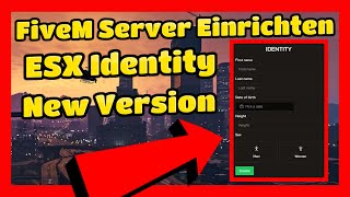 FiveM Server Einrichten  584  ESX Identity Installieren und Einrichten  Fivem esx RP Server [upl. by Yellhsa128]