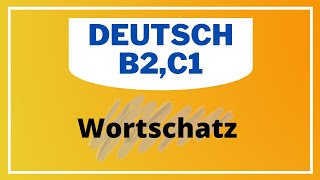 Deutsch Lernen mit Deutsch B2C1 Wortschatz ThemaComputer [upl. by Romeu932]