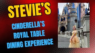 Cinderella’s Royal Table Dining Experience [upl. by Yretsym893]