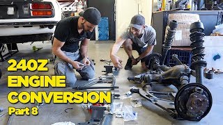 240Z  RB26 Engine Conversion PART 8 [upl. by Ingmar]