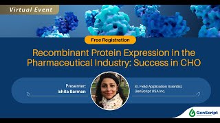 Recombinant Protein Expression in the Pharmaceutical Industry Success in CHO [upl. by Imerej378]