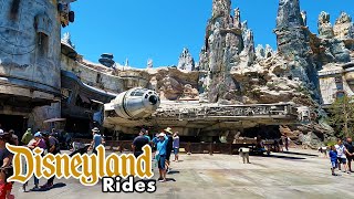 Millennium Falcon Smuggler’s Run  Disneyland Ride 4K POV [upl. by Melisent]