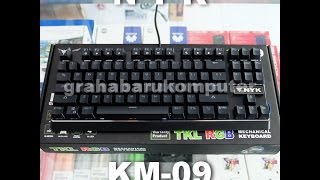 Review NYK KM09 RGB Mechanical Gaming Keyboard [upl. by Mur]