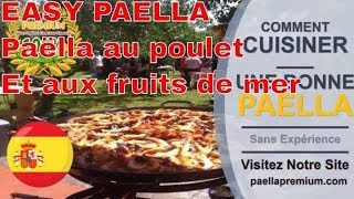 Comment Cuisiner Une Paella Traditionnelle Géante [upl. by Childers]