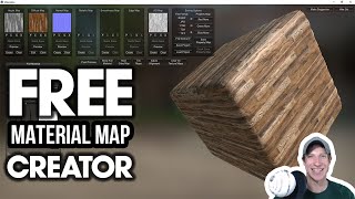 FREE TOOL For Creating PBR Material Maps from Photos  Materialize [upl. by Reerg]