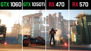 GTX 1050 Ti vs GTX 1060 vs RX 470 vs RX 570  Test in 7 Games [upl. by Cullie]