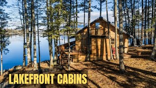 Top 10 Lakefront Cabins  Airbnb [upl. by Aynekal]