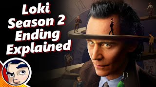 Loki Season 2 Ending Explained Who Is God of Stories [upl. by Yelserp]